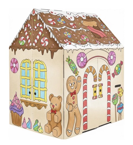 Easy playhouse gingerbread - easy:,